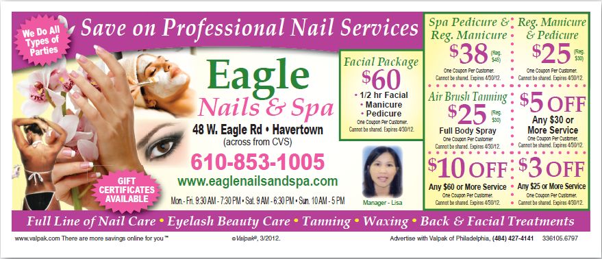 Coupon « Eagle Nails & Spa